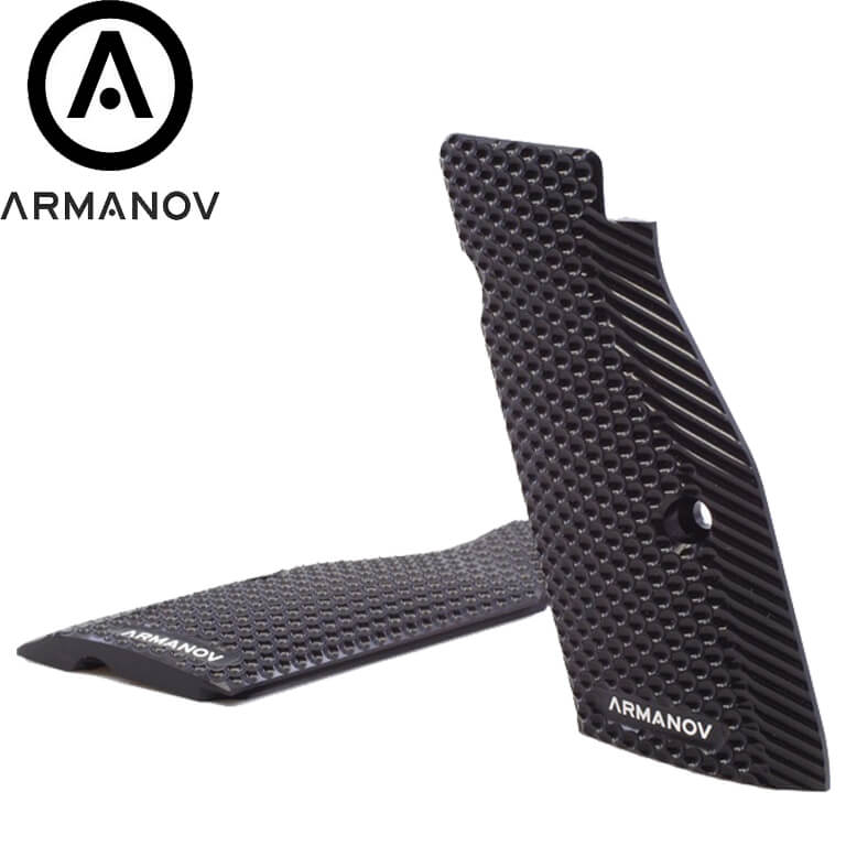 CZ 75B & SP-01, CZ TS 2, CZ Shadow 2 short alu ergo Armanov cachas