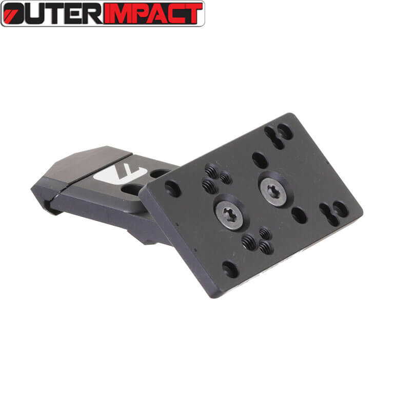 CZ Scorpion, CZ Bren 2 montura para mira de punto rojo offset 45° | MRA huella