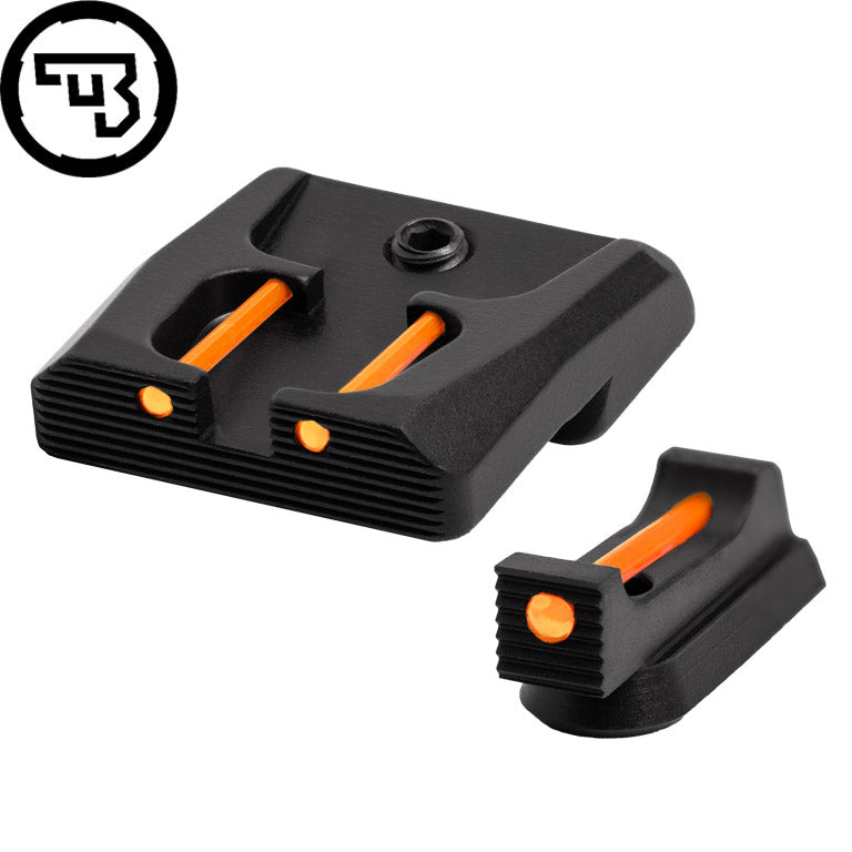 CZ P-07, CZ P-09 juego de miras fijas con fibra óptica | tipo B