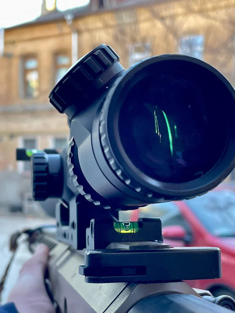 Nivel de burbuja para visor de rifle | base Picatinny