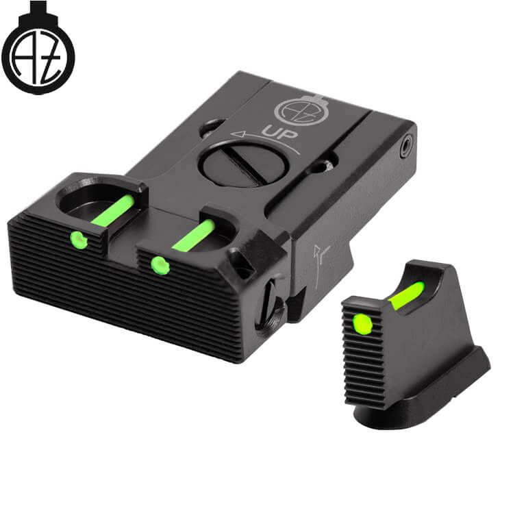 CZ 75B, CZ P-01, CZ 75 SP-01 miras ajustables | fibra óptica B