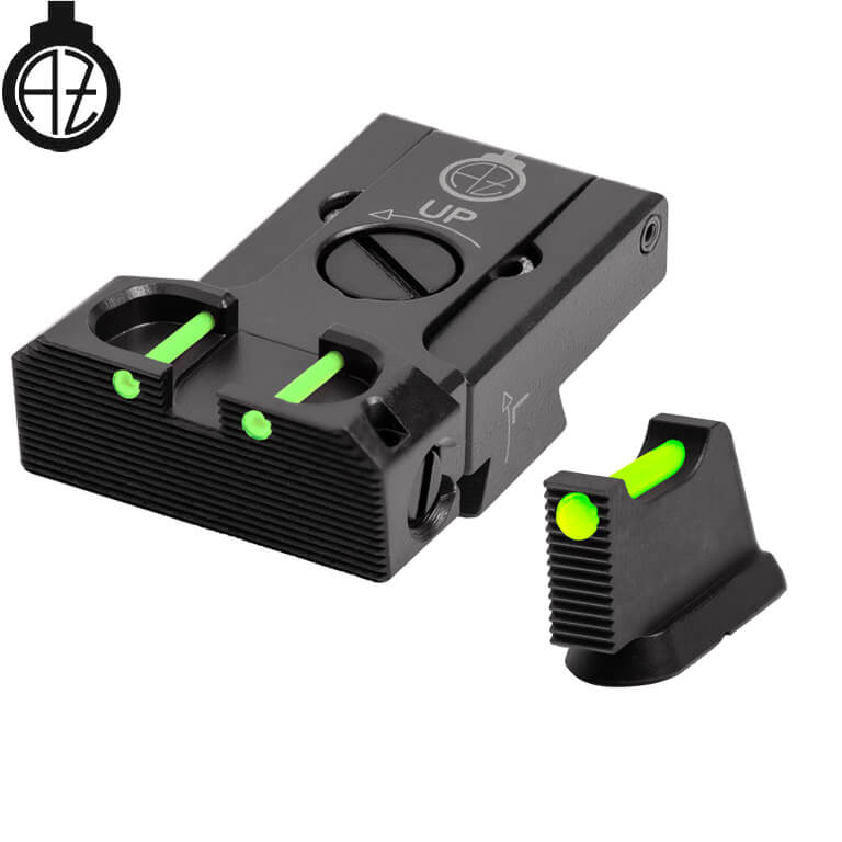 CZ 75B, CZ P-01, CZ 75 SP-01 miras ajustables | fibra óptica B