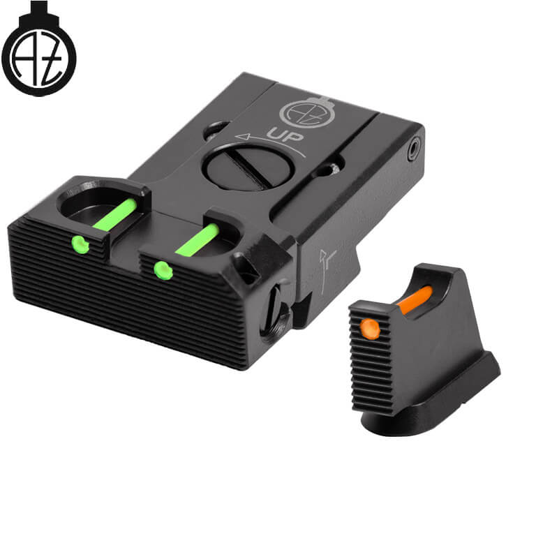 CZ 75B, CZ P-01, CZ 75 SP-01 miras ajustables | fibra óptica B