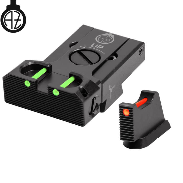 CZ 75B, CZ P-01, CZ 75 SP-01 miras ajustables | fibra óptica B
