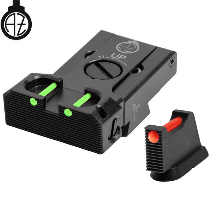CZ 75B, CZ P-01, CZ 75 SP-01 miras ajustables | fibra óptica B