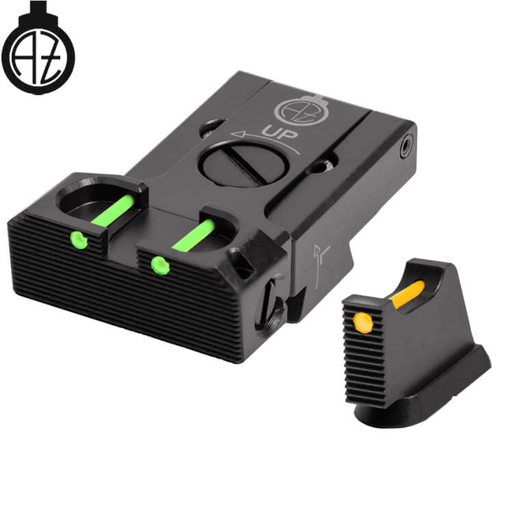 CZ 75B, CZ P-01, CZ 75 SP-01 miras ajustables | fibra óptica B
