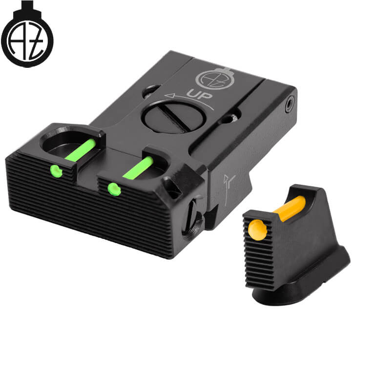 CZ 75B, CZ P-01, CZ 75 SP-01 miras ajustables | fibra óptica B