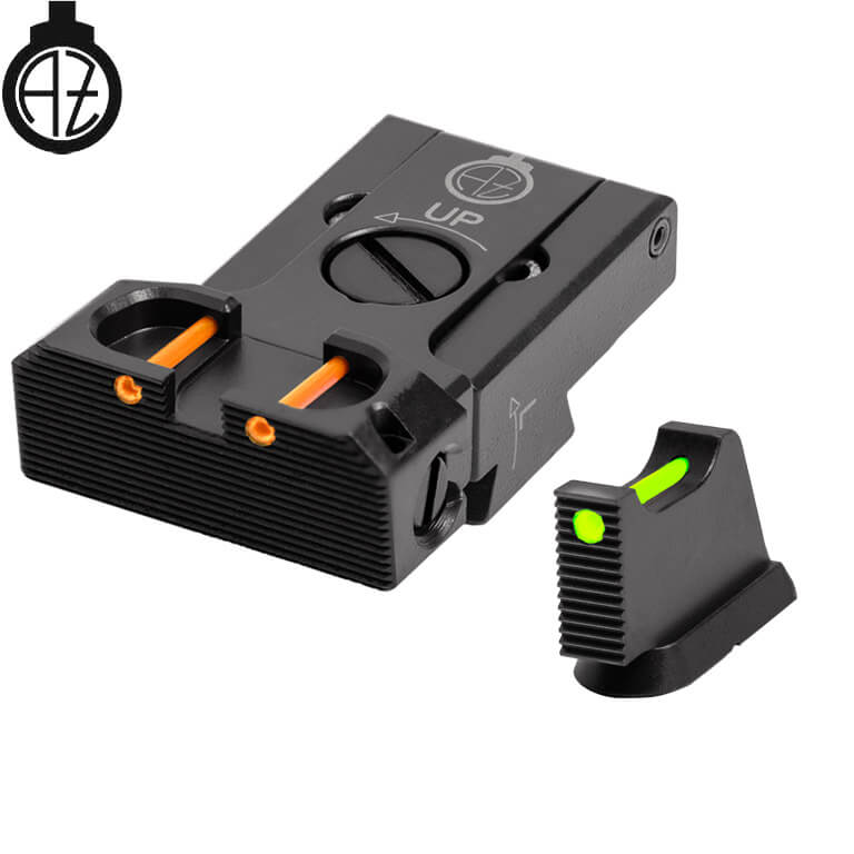 CZ 75B, CZ P-01, CZ 75 SP-01 miras ajustables | fibra óptica B