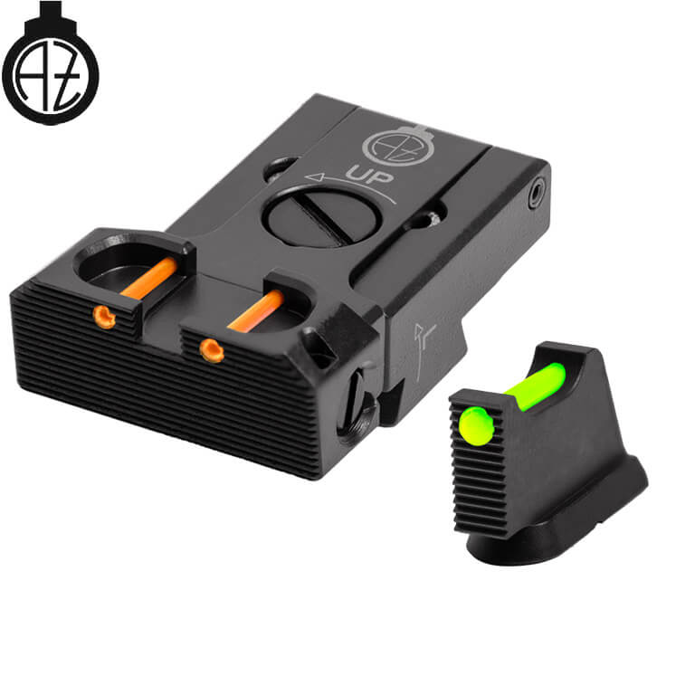 CZ 75B, CZ P-01, CZ 75 SP-01 miras ajustables | fibra óptica B