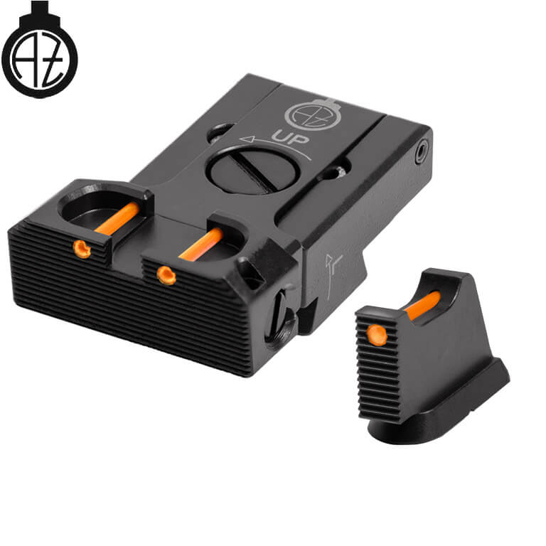 CZ 75B, CZ P-01, CZ 75 SP-01 miras ajustables | fibra óptica B