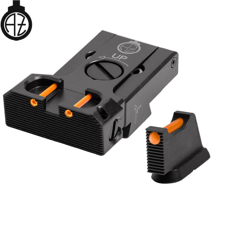 CZ 75B, CZ P-01, CZ 75 SP-01 miras ajustables | fibra óptica B