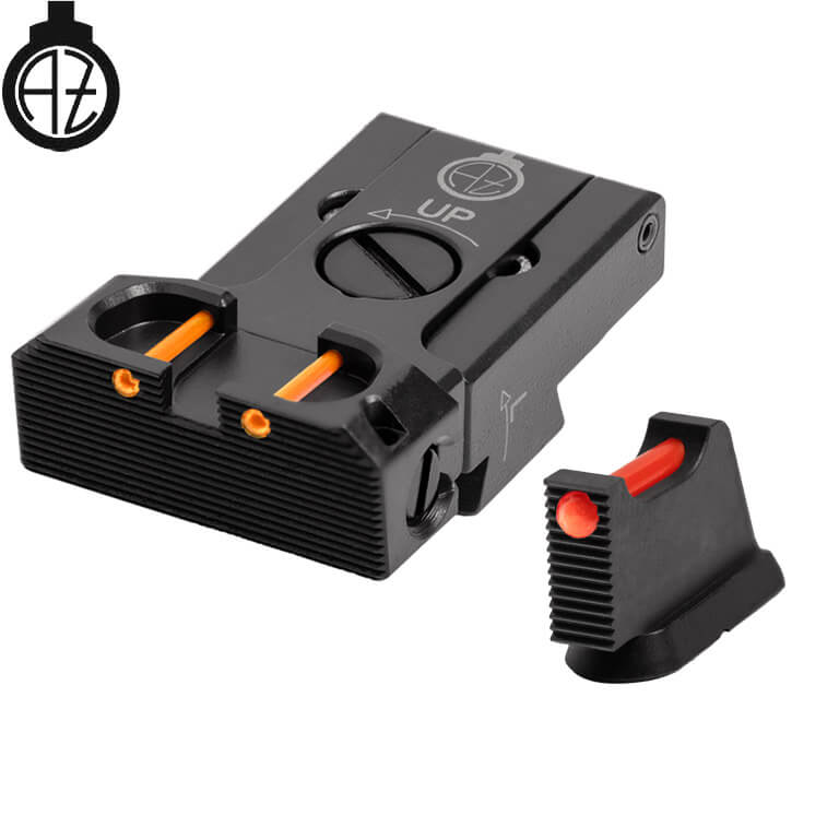 CZ 75B, CZ P-01, CZ 75 SP-01 miras ajustables | fibra óptica B