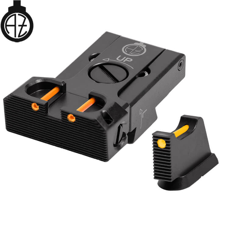 CZ 75B, CZ P-01, CZ 75 SP-01 miras ajustables | fibra óptica B