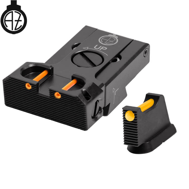 CZ 75B, CZ P-01, CZ 75 SP-01 miras ajustables | fibra óptica B