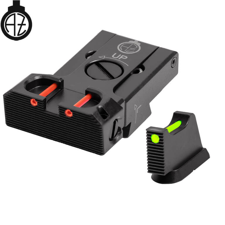 CZ 75B, CZ P-01, CZ 75 SP-01 miras ajustables | fibra óptica B