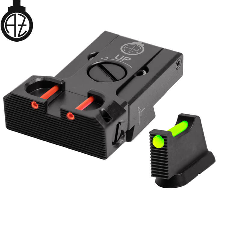 CZ 75B, CZ P-01, CZ 75 SP-01 miras ajustables | fibra óptica B