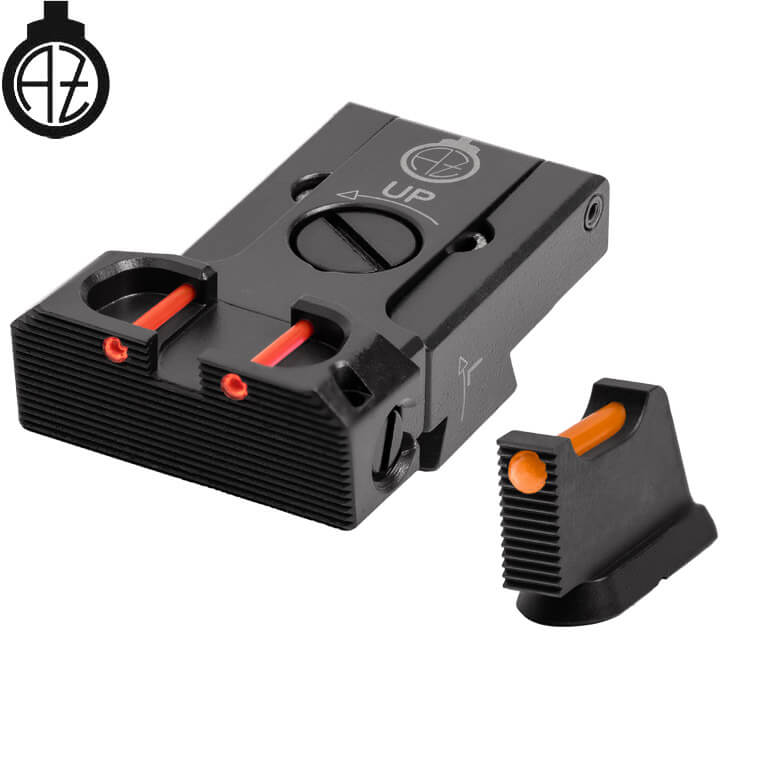CZ 75B, CZ P-01, CZ 75 SP-01 miras ajustables | fibra óptica B