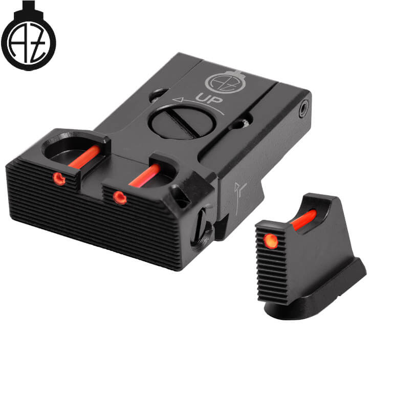 CZ 75B, CZ P-01, CZ 75 SP-01 miras ajustables | fibra óptica B