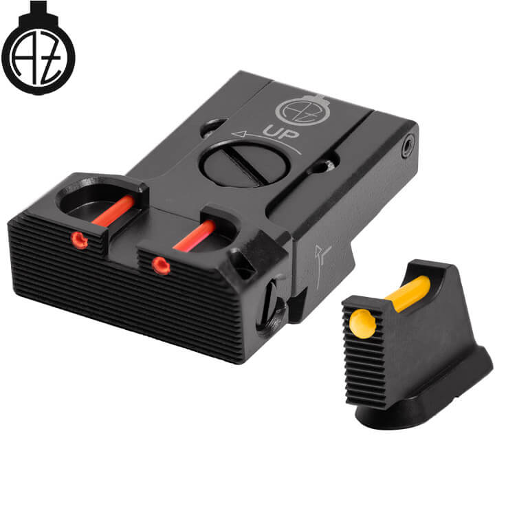 CZ 75B, CZ P-01, CZ 75 SP-01 miras ajustables | fibra óptica B