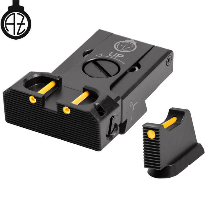 CZ 75B, CZ P-01, CZ 75 SP-01 miras ajustables | fibra óptica B