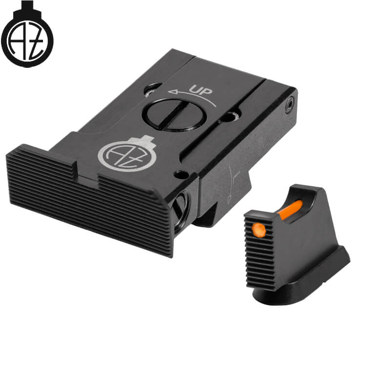 CZ 75B, CZ P-01, CZ 75 SP-01 miras ajustables | fibra óptica A