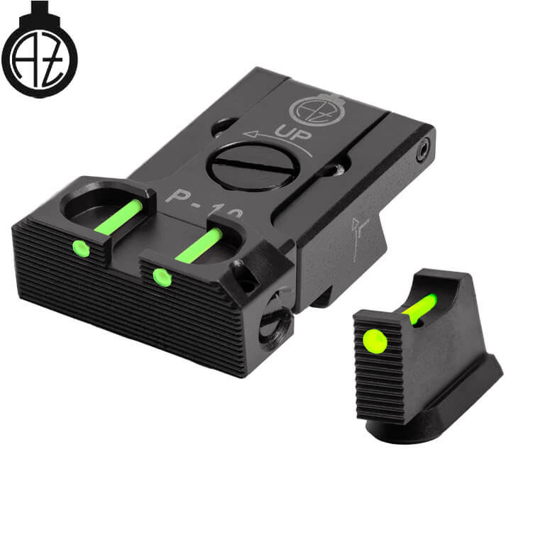 CZ P-10 miras ajustables | fibra óptica B