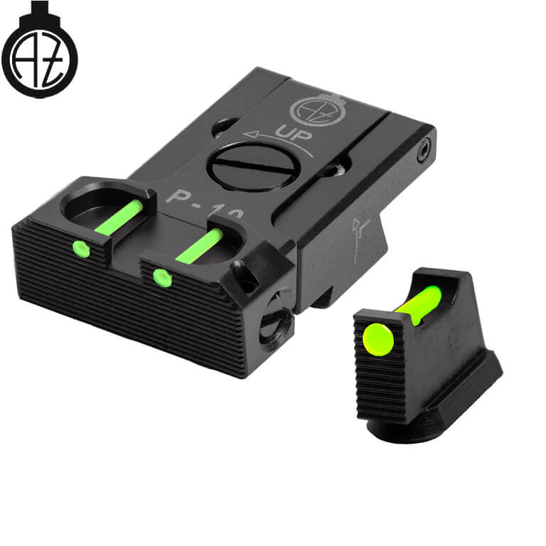 CZ P-10 miras ajustables | fibra óptica B