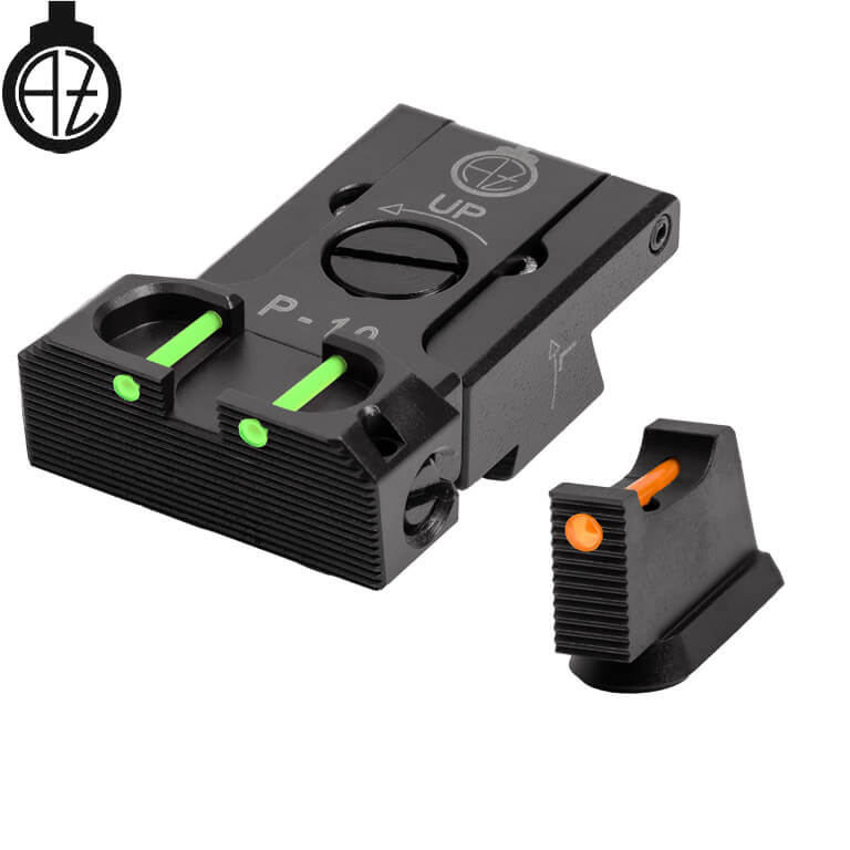 CZ P-10 miras ajustables | fibra óptica B