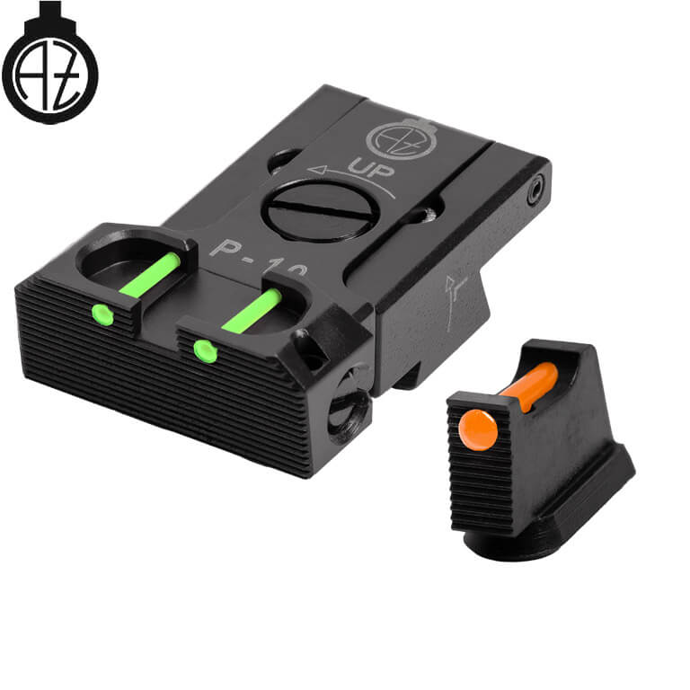 CZ P-10 miras ajustables | fibra óptica B
