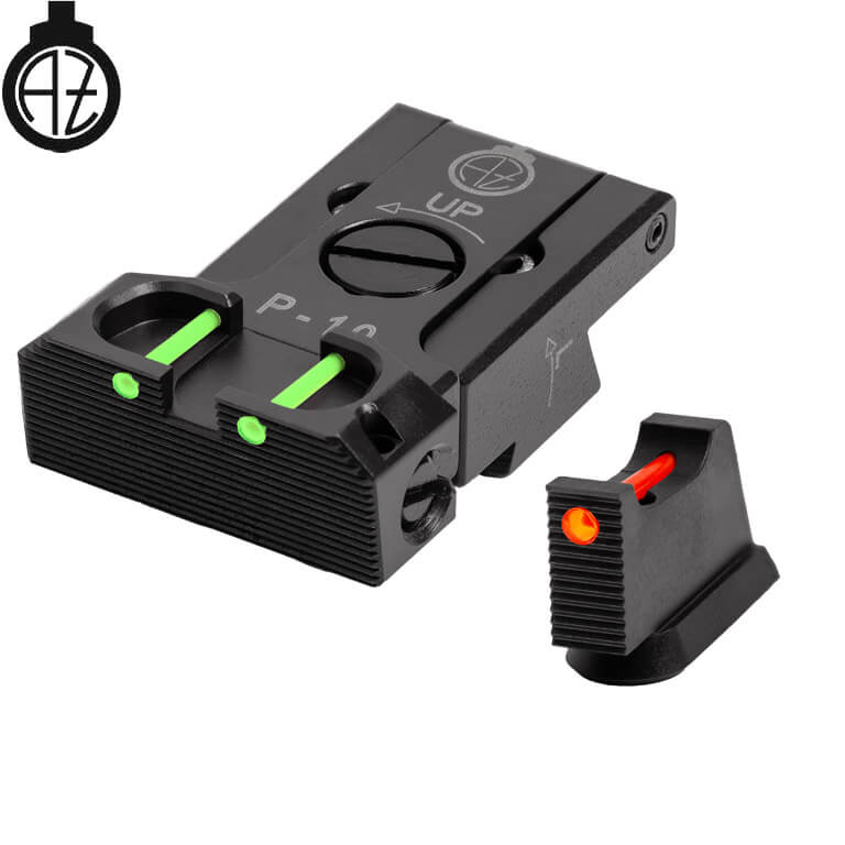 CZ P-10 miras ajustables | fibra óptica B