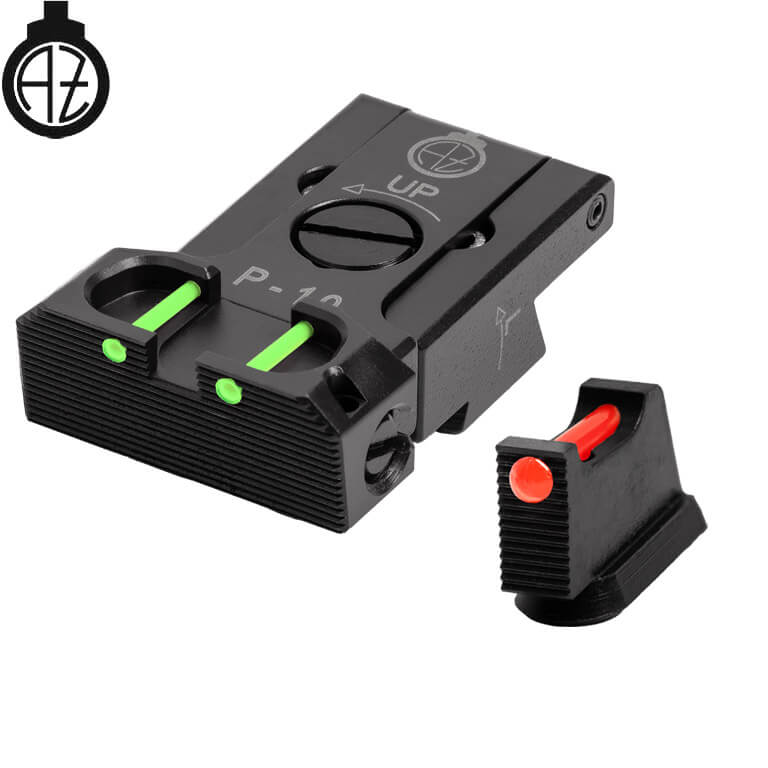CZ P-10 miras ajustables | fibra óptica B