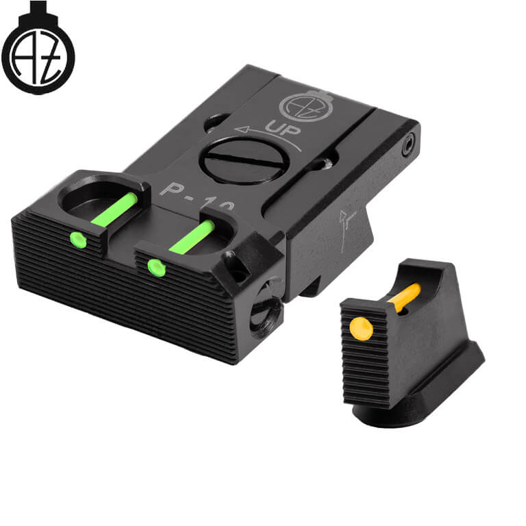 CZ P-10 miras ajustables | fibra óptica B