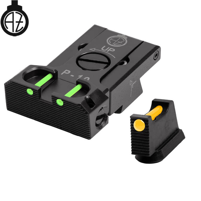 CZ P-10 miras ajustables | fibra óptica B