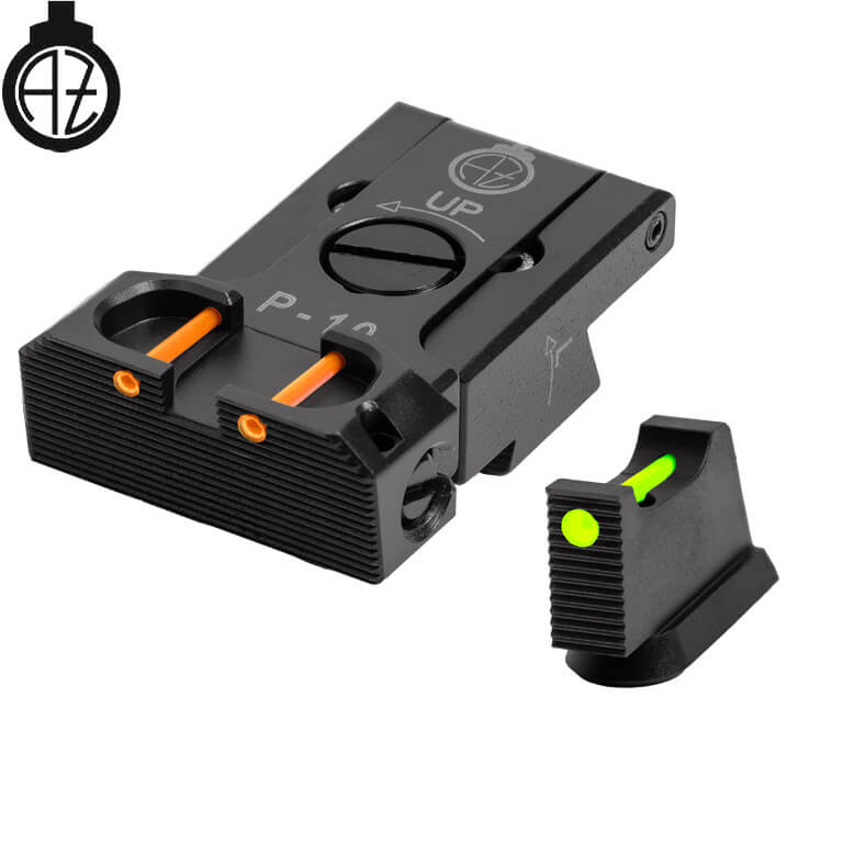 CZ P-10 miras ajustables | fibra óptica B