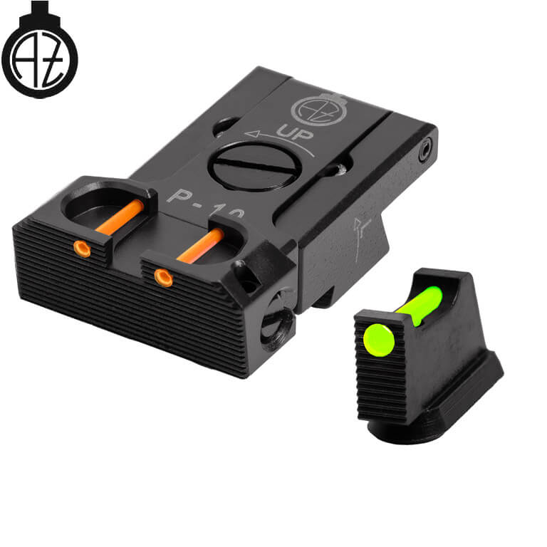 CZ P-10 miras ajustables | fibra óptica B