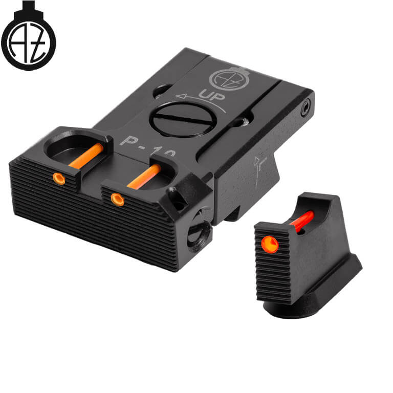CZ P-10 miras ajustables | fibra óptica B