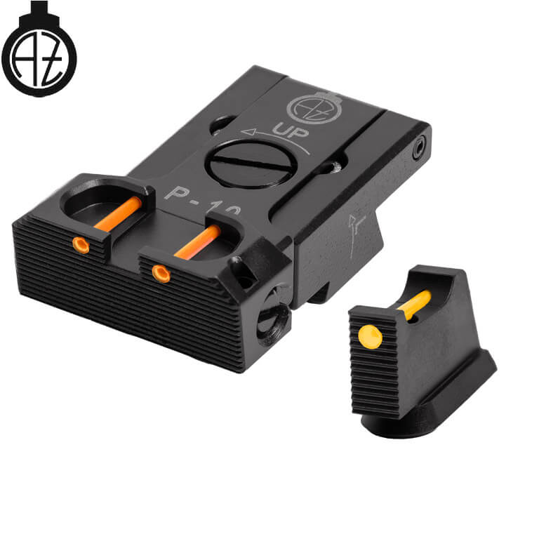 CZ P-10 miras ajustables | fibra óptica B