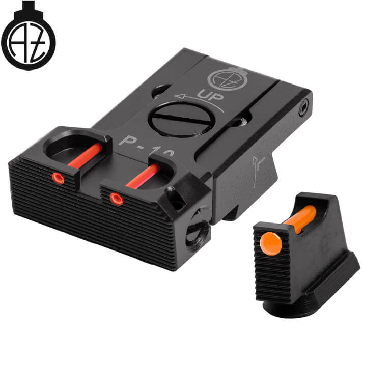 CZ P-10 miras ajustables | fibra óptica B