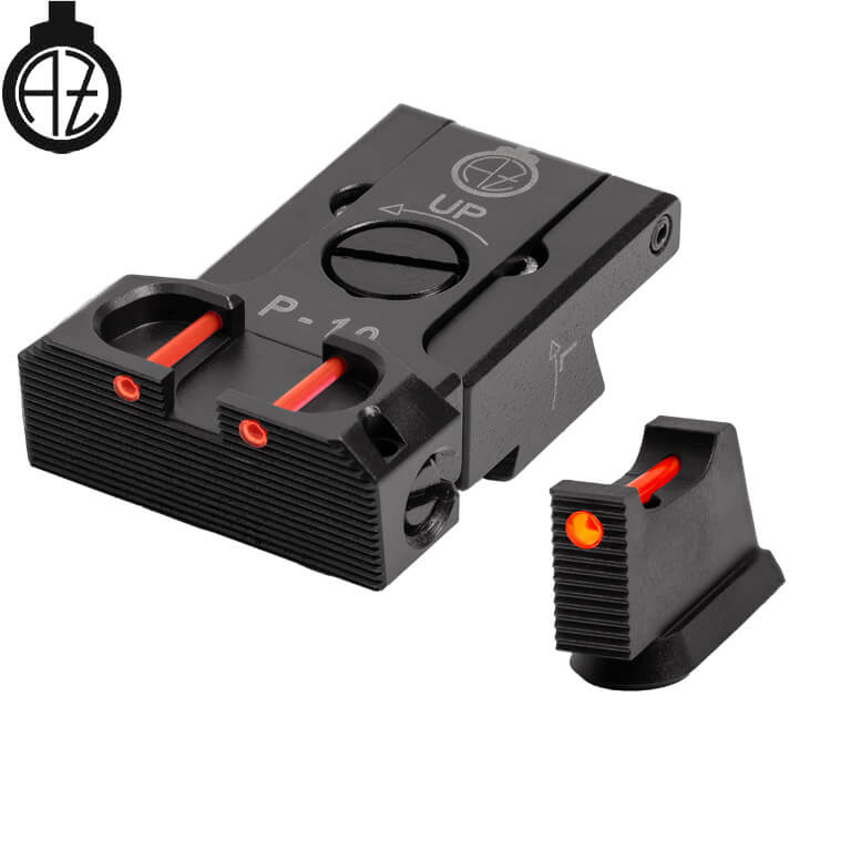 CZ P-10 miras ajustables | fibra óptica B