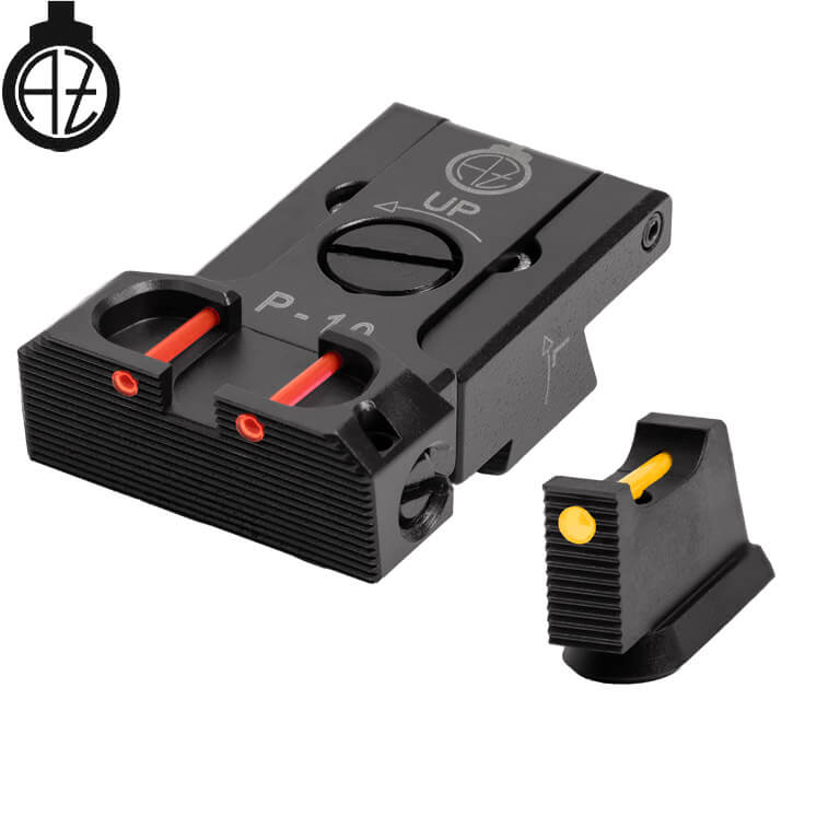 CZ P-10 miras ajustables | fibra óptica B