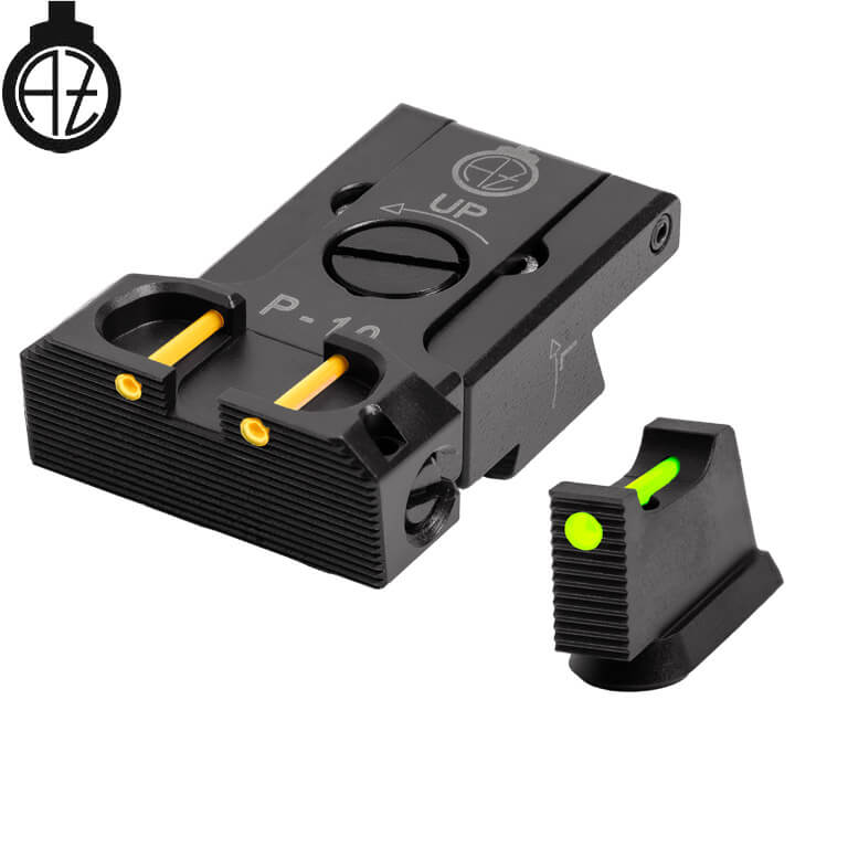 CZ P-10 miras ajustables | fibra óptica B