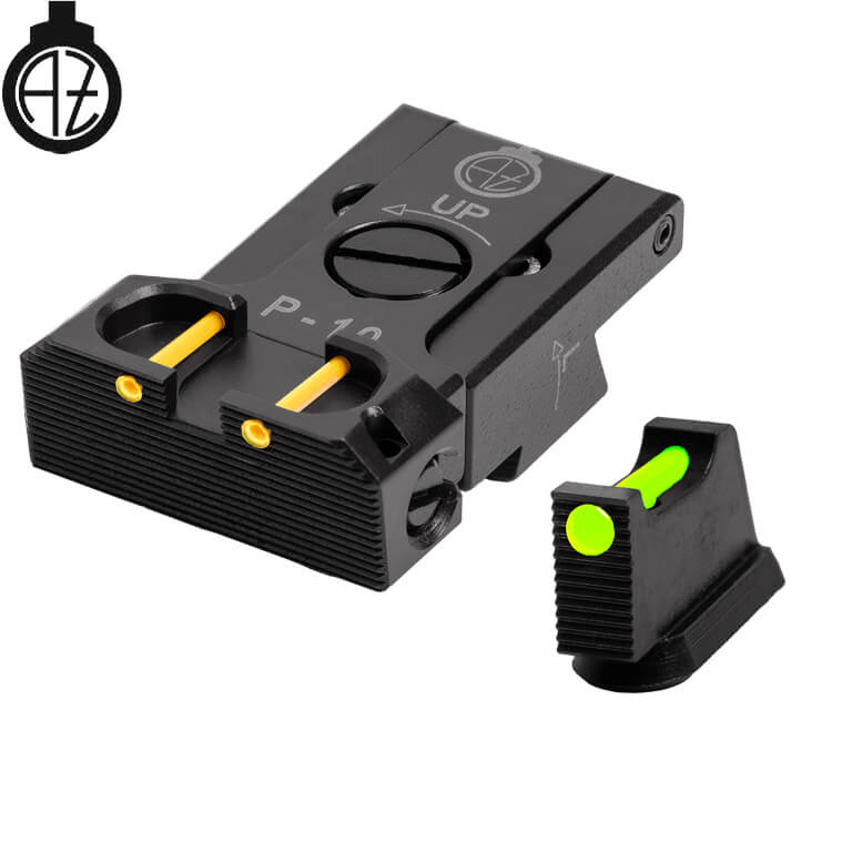 CZ P-10 miras ajustables | fibra óptica B