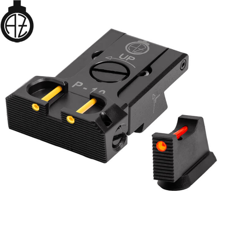 CZ P-10 miras ajustables | fibra óptica B