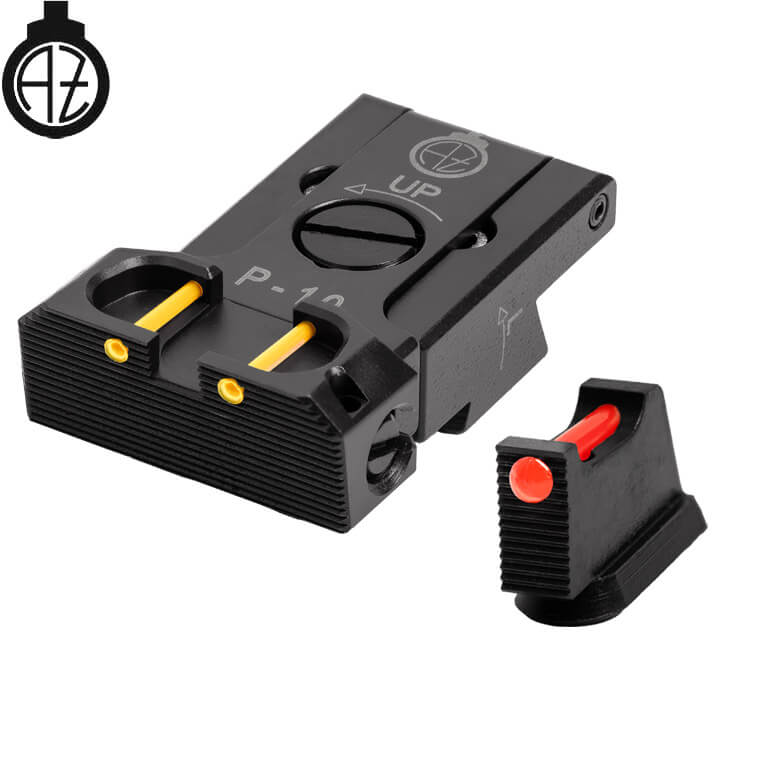 CZ P-10 miras ajustables | fibra óptica B
