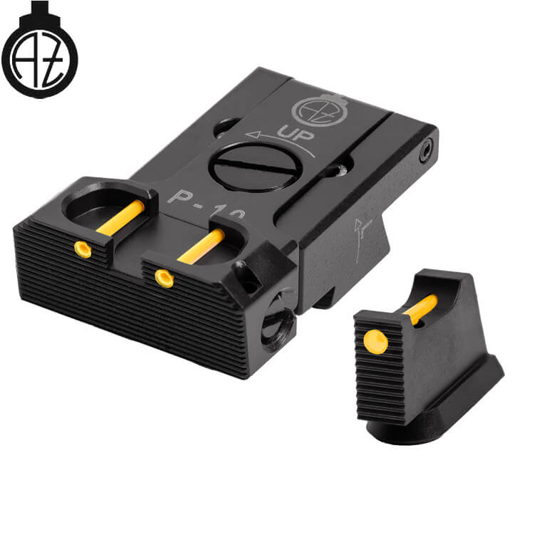 CZ P-10 miras ajustables | fibra óptica B