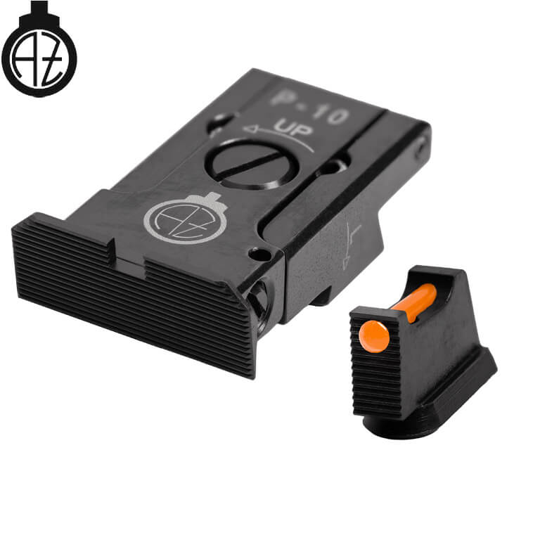 CZ P-10 miras ajustables | fibra óptica A