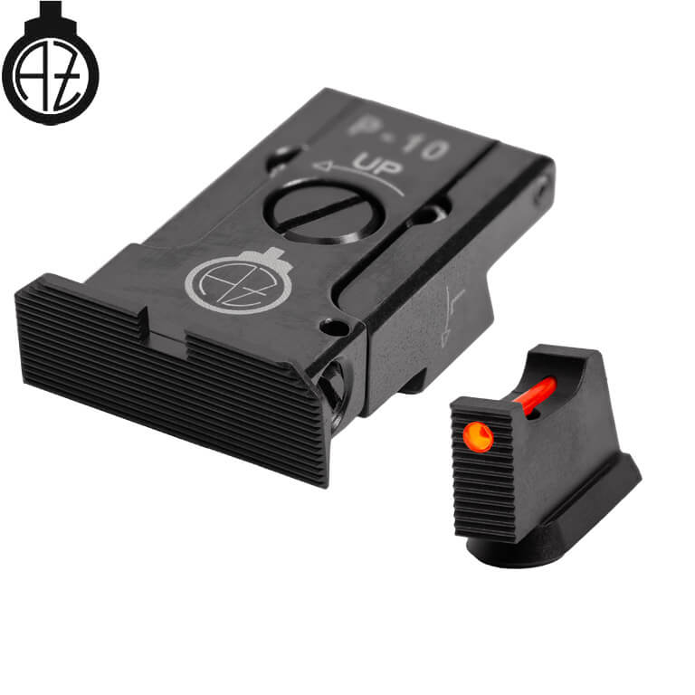 CZ P-10 miras ajustables | fibra óptica A