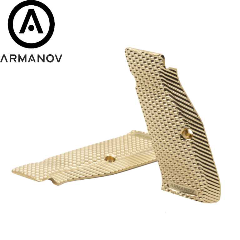 CZ 75B & SP-01, CZ TS 2, CZ Shadow 2 cachas cortas de latón ergo Armanov