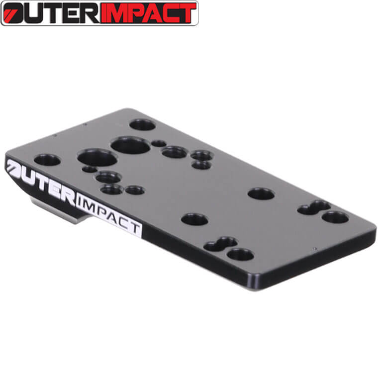 CZ Shadow 2 Kadet, CZ 75 SP-01 Kadet, CZ 75 Kadet montura para mira de punto rojo universal | tipo C Outer Impact