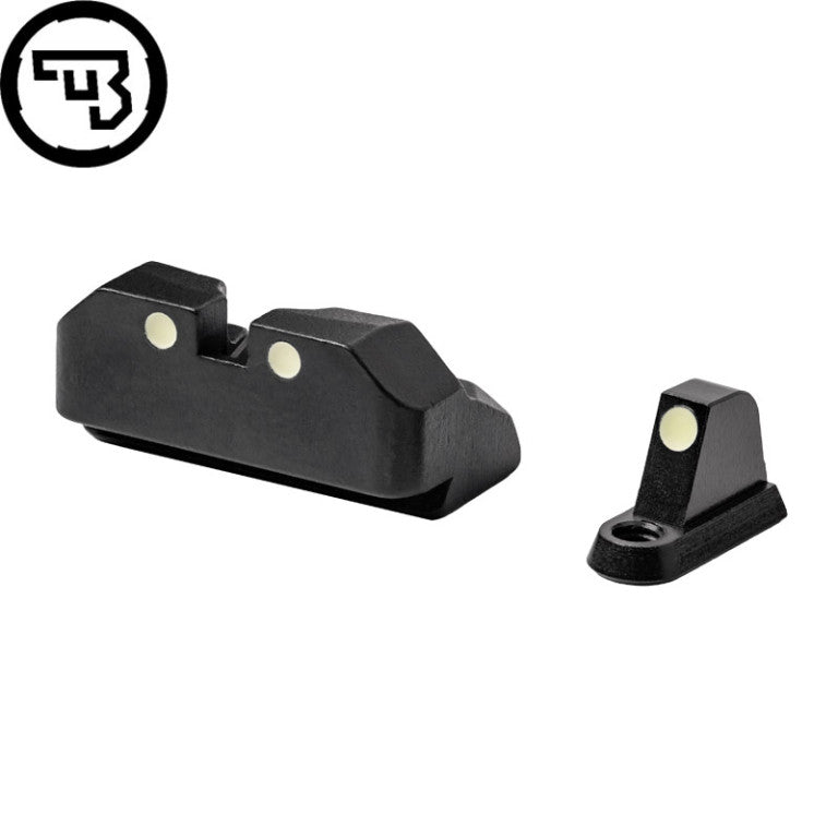 CZ P-10 Optics Ready juego de miras luminiscentes